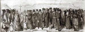 Study for Burial at Ornans